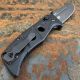 Benchmade Adamas AXIS Lock Black G10 Scales 3.82" Gray CruWear Blade Folding Knife